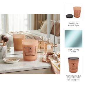 ROWANSTONE HAVEN BERGAMONT & CLARY CANDLE 7 (IN) 11