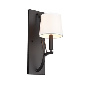 Robinson 16'' High 1-Light Sconce - Matte Black 5
