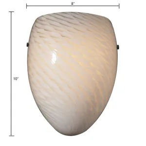 Arco Baleno 10'' High 1-Light Sconce - Satin Nickel 2