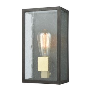 McKenzie 11'' High 1-Light Outdoor Sconce - Blackened Bronze 1