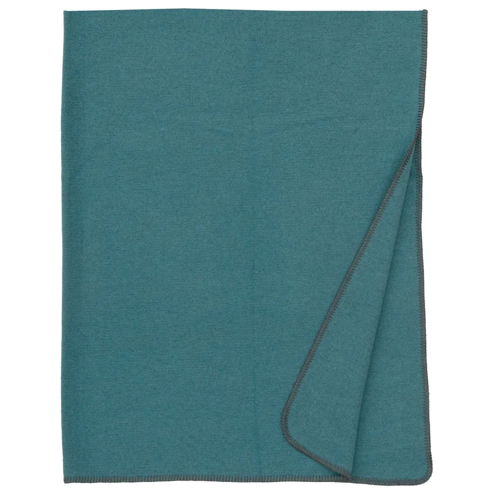 Solid Turquoise - Throw - 60x72