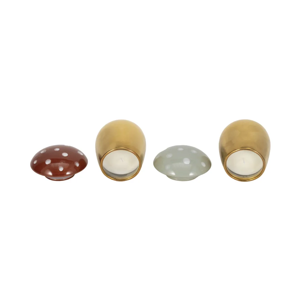 LINDENPARK SET OF 2 FIG&APRICOT CANDLE 5 (IN)
