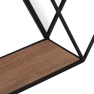 HATCHERFIELD BLACK WALL SHELF 20 (IN) 7