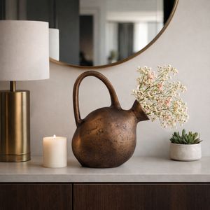 KNOXBROOK BRONZE VASE 14 (IN) 13