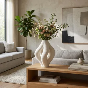 ASHWAY IVORY VASE 12 (IN) 2
