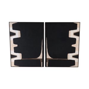 CASPERLAND SET OF 2 BLACK ART 48 (IN) 1