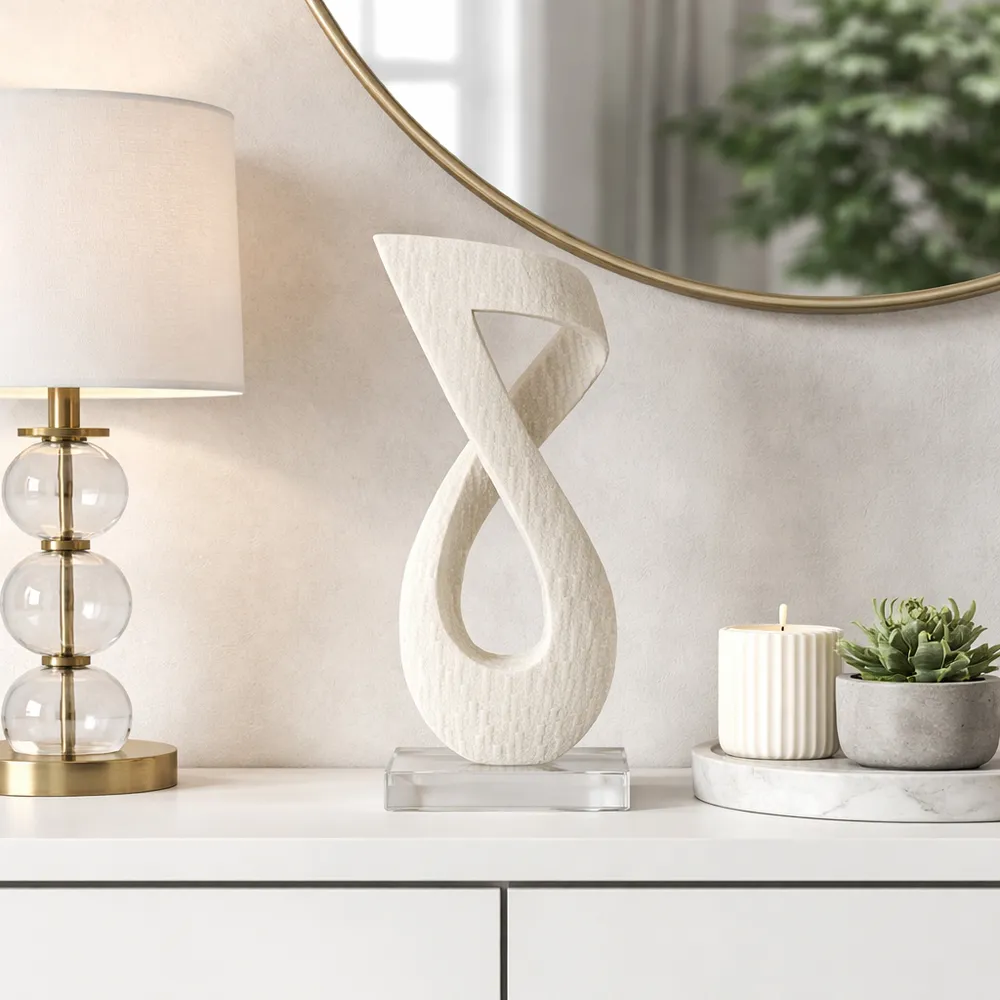 FARGOBEACH WHITE DECOR 19 (IN)