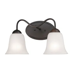 Conway 15'' Wide 2-Light Vanity Light - Oil Rubbed Bronze 1
