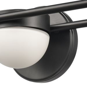 Nelly 22'' Wide 3-Light Vanity Light - Matte Black 5