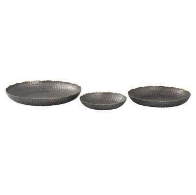 Leonard Tray - Set of 3 Bronze