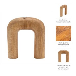 GUNNWORTH BROWN VASE 10 (IN) 11