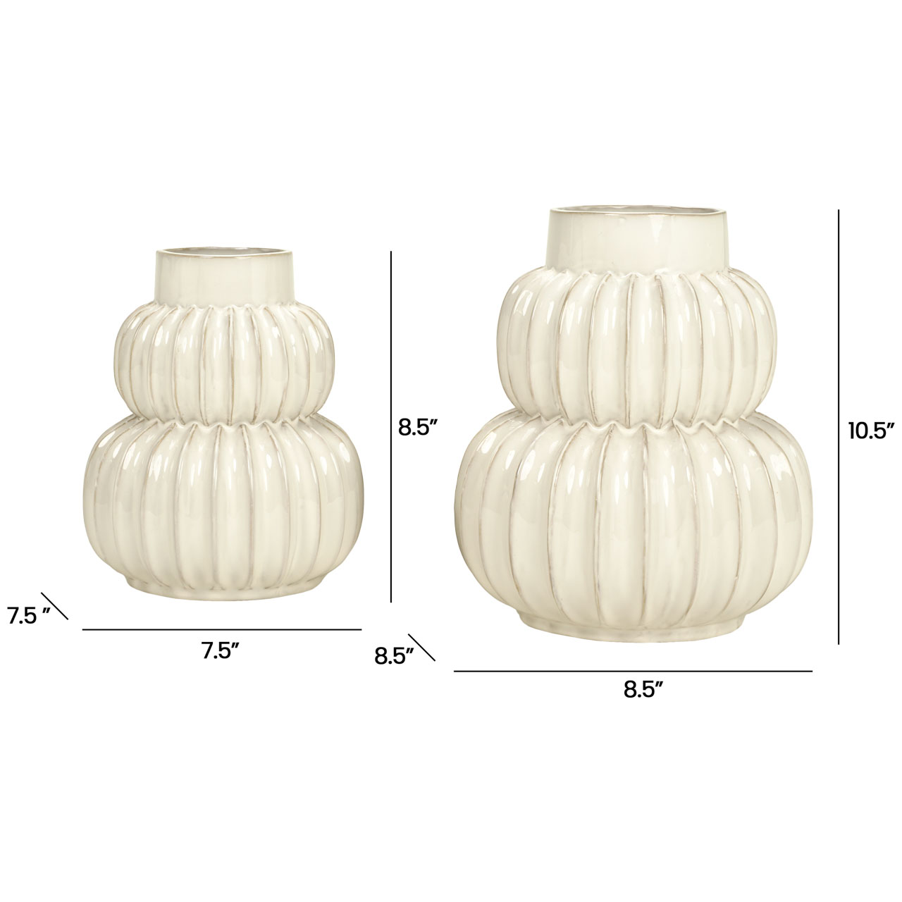 Alamari Vases -Set 2 3