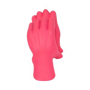 15" HEART HANDS, PINK 4