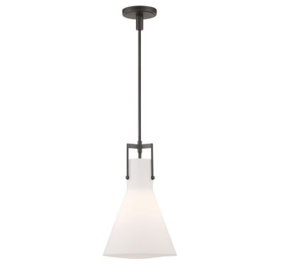 Izel 12″ Wide 1-Light Pendant - Oil Rubbed Bronze