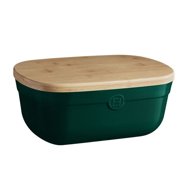 EMILE HENRY Bread Box, 6.5L/6.9qt, 14x9.8x6.1"/35.5x25x15.5cm, Cedar