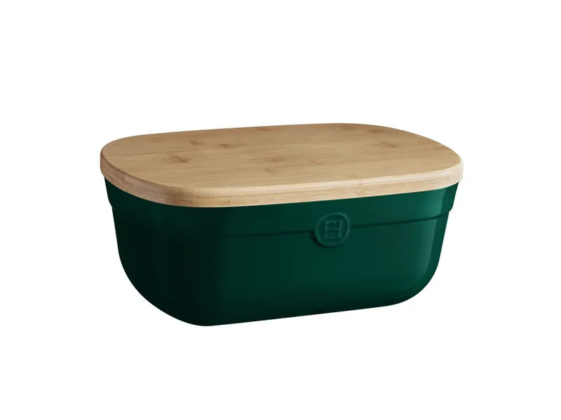 EMILE HENRY Bread Box, 6.5L/6.9qt, 14x9.8x6.1"/35.5x25x15.5cm, Cedar 1