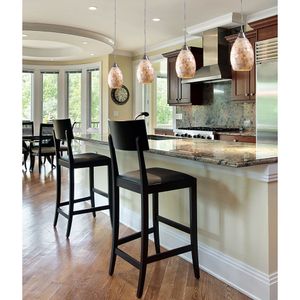 Capri 5'' Wide 1-Light Mini Pendant - Satin Nickel 7