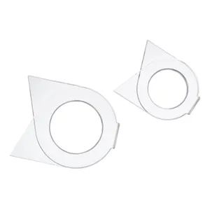DUNLAPPARK SET OF 2 CLEAR DECOR 10 (IN) 1
