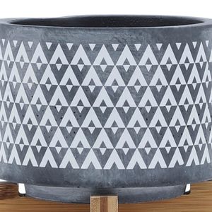 LYNNMILL GRAY PLANTER 6 (IN) 7
