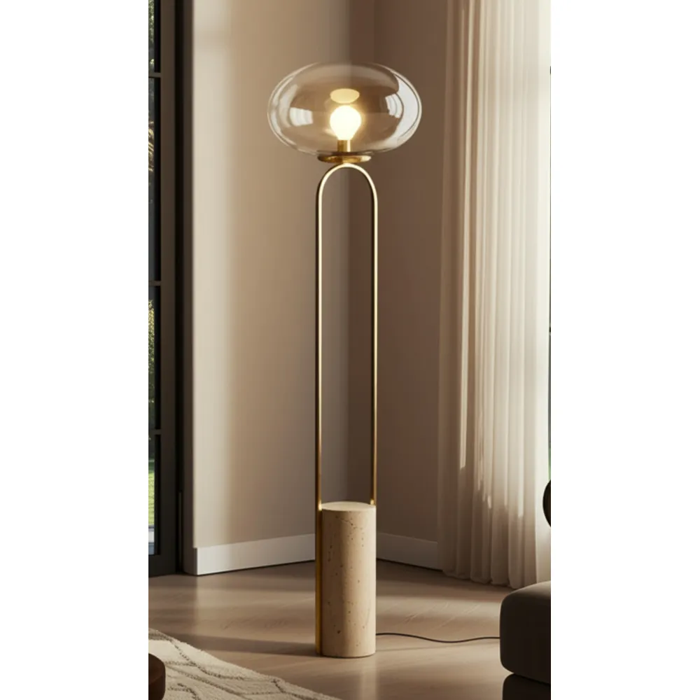 CALDERTON TAN LAMP 58 (IN)