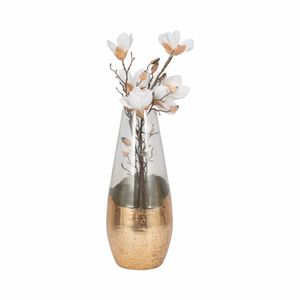 REEDMORE CLEAR GLASS VASE 19 (IN) 3