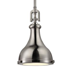 Rutherford 9'' Wide 1-Light Mini Pendant - Brushed Nickel 6