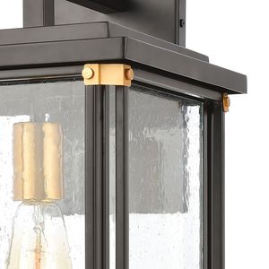 Vincentown 18'' High 1-Light Outdoor Sconce - Matte Black 5