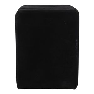 KENDALLVIEW BLACK OTTOMAN 19 (IN) 4