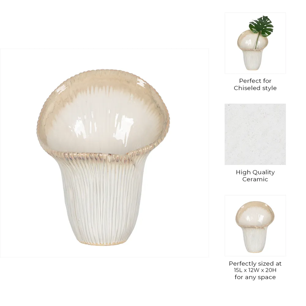 HALTONSHAW IVORY VASE 20 (IN)