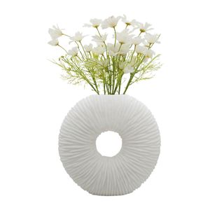 DORSETFORD WHITE VASE 21 (IN) 6