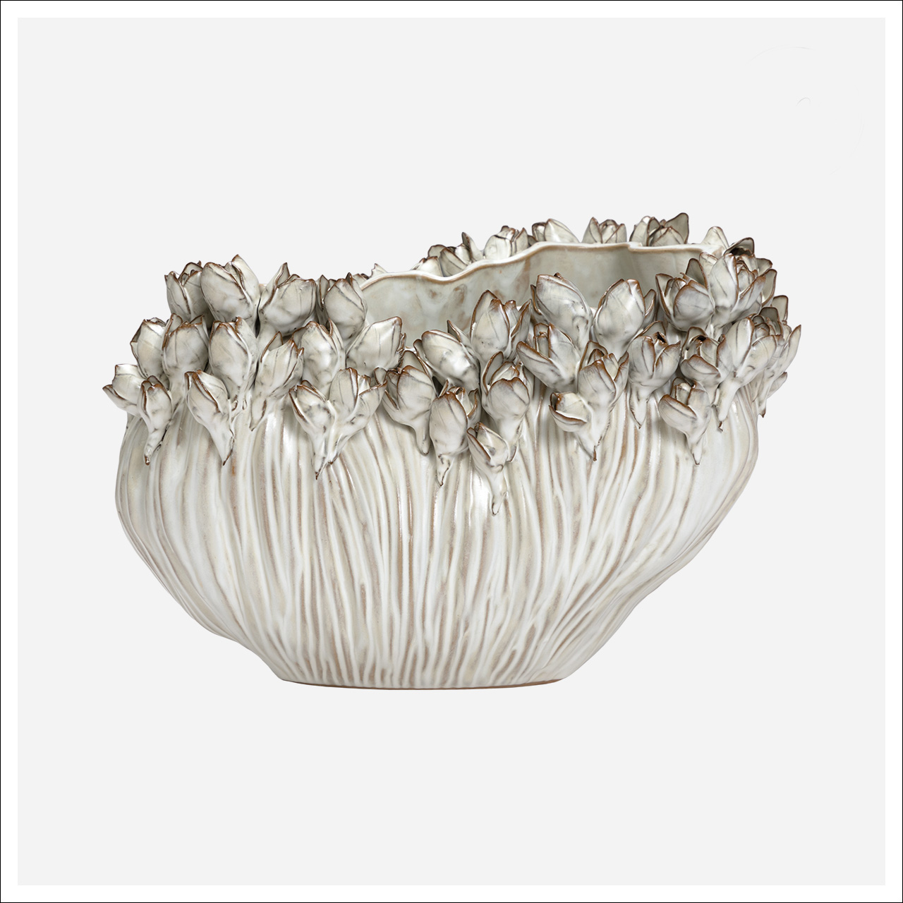 Arlen Natural Short Vase