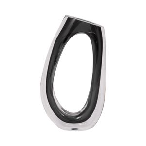 ELWYNMILL BLACK GLASS VASE 13 (IN) 1