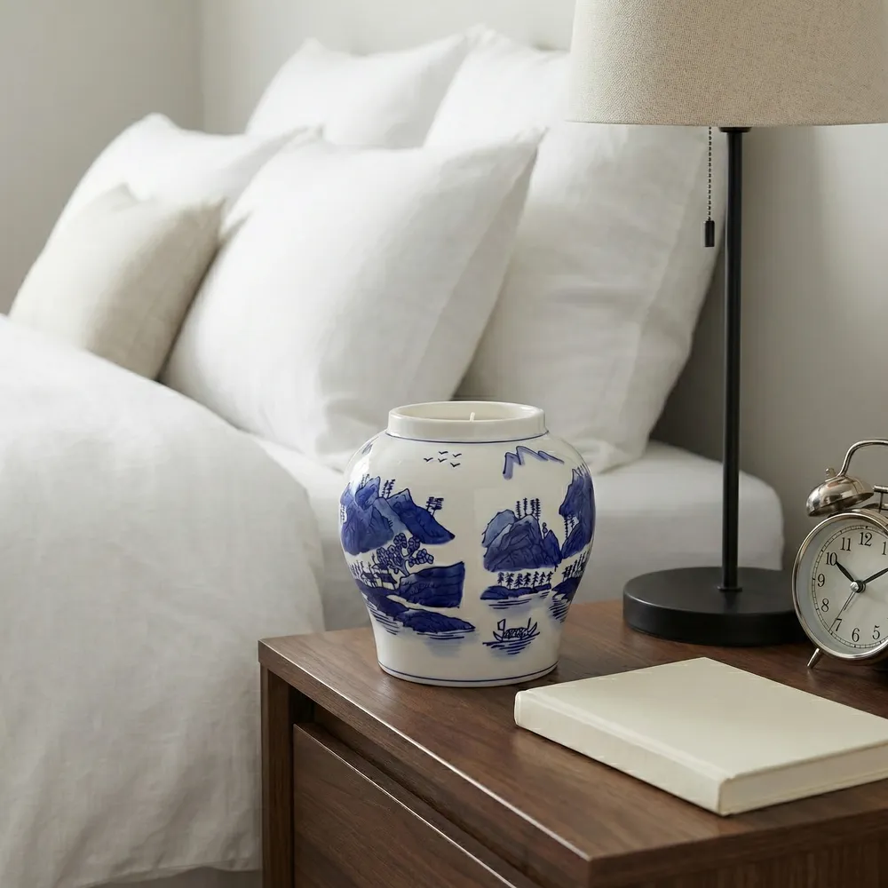 GUNNARTON NEROLI & BASIL CANDLE 7 (IN)