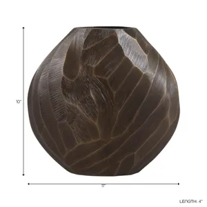ARLENCLIFF BRONZE VASE 11 (IN) 10
