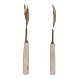 ARMONBURN SET OF 2 TAN SERVEWARE 1 (IN) 6