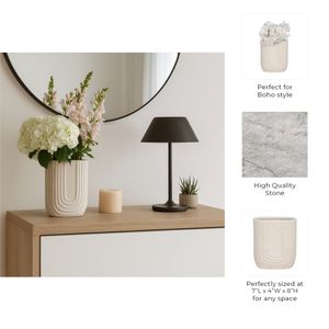 HINTONBURN IVORY VASE 8 (IN) 10