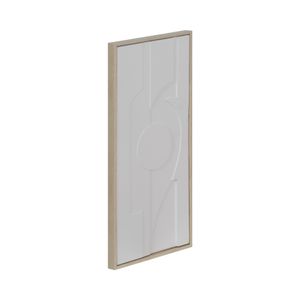 BRONSONSHAW SET OF 3 WHITE ART 24 (IN) 4