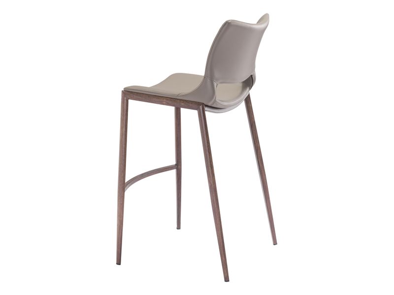 Ace Barstool Brown & Walnut 6