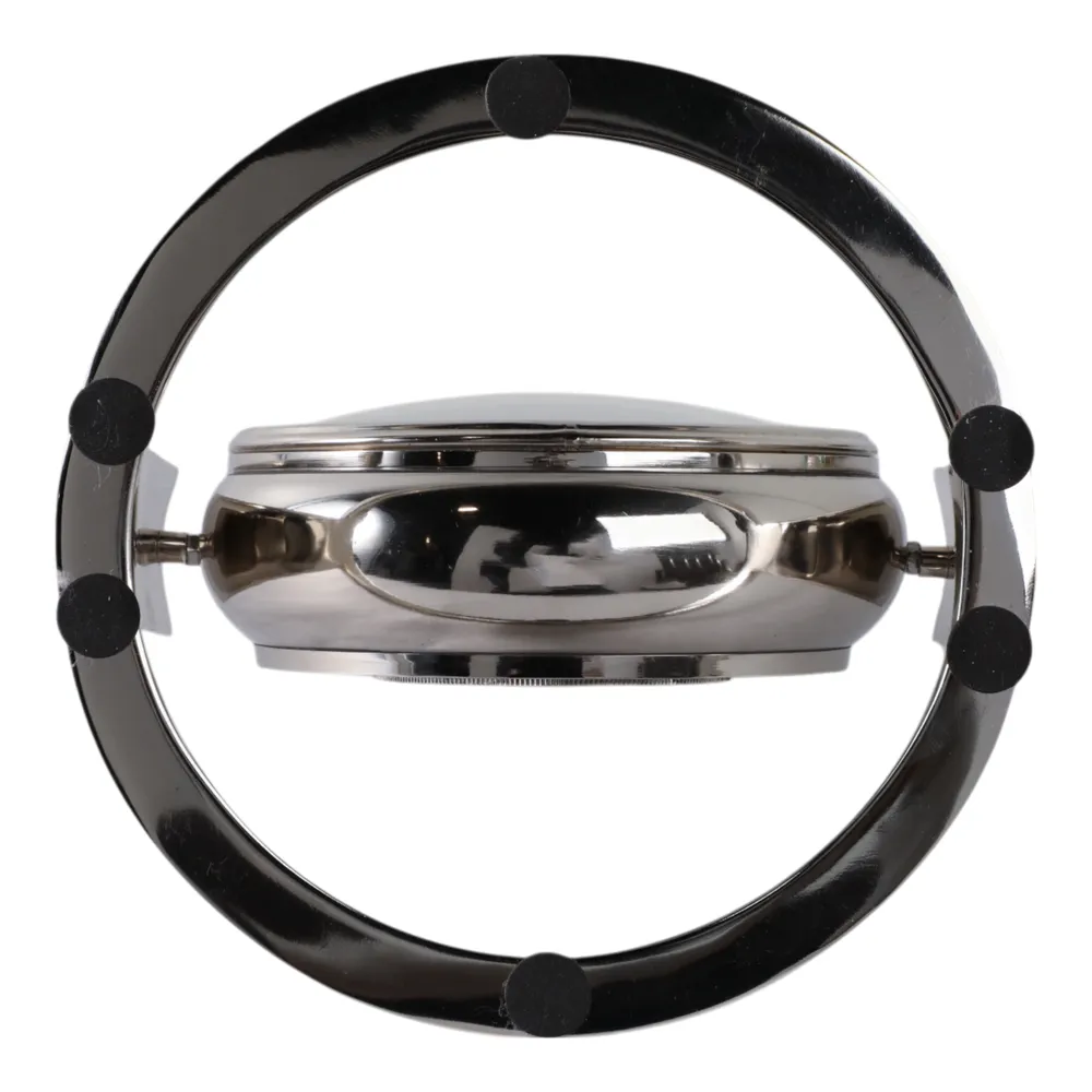 GROVERTON SILVER CLOCK 10 (IN)