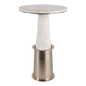 NADIARIDGE WHITE TABLE 22 (IN) 3
