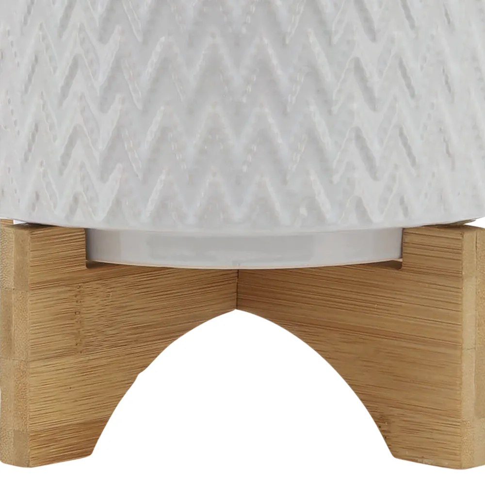 DOYLETON WHITE PLANTER 10 (IN)