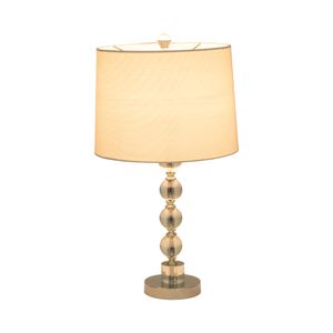 GUNNHAVEN SET OF 2 SILVER LAMPS 22 (IN) 3