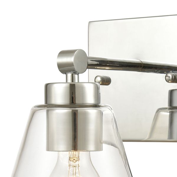 East Point 10'' High 1-Light Sconce - Polished Chrome