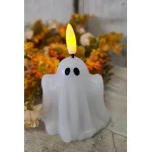 Mini Ghost Realistic Flame 2.75in H Set of 2 2