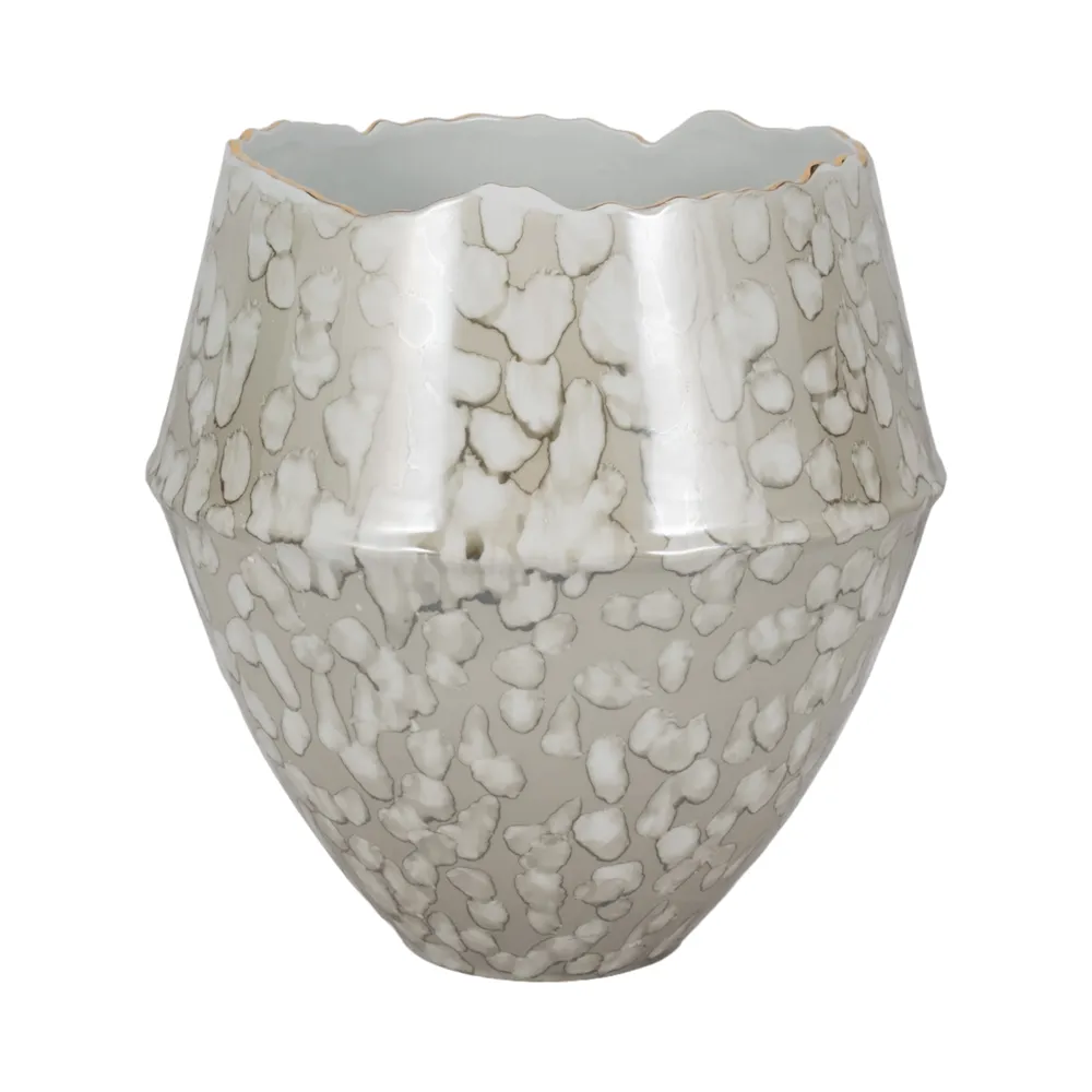 HANSONMILL GRAY VASE 17 (IN)