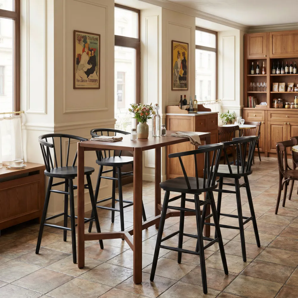 Stenger Barstool Black