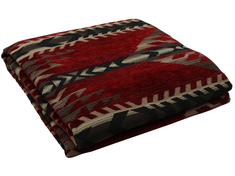 Gallop Claret Throw - 54x72 2