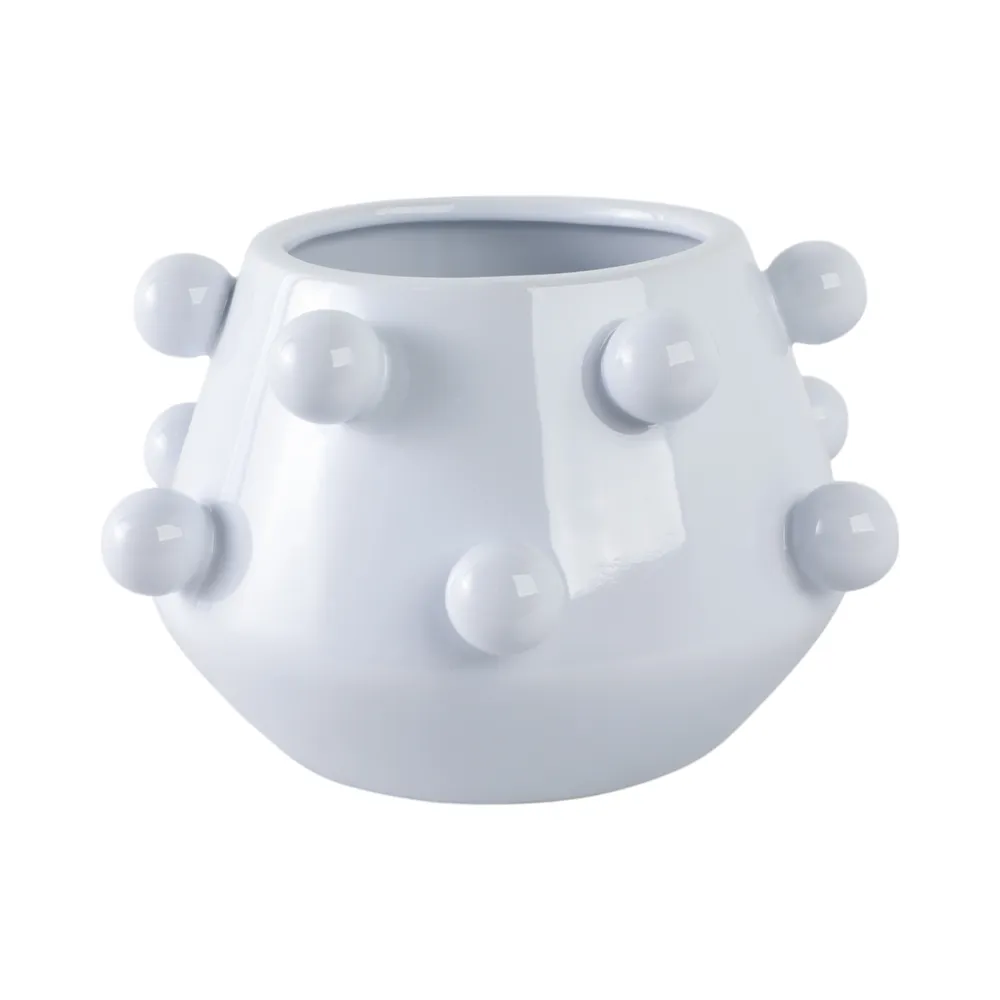 NELSONHAM WHITE PLANTER 6 (IN)