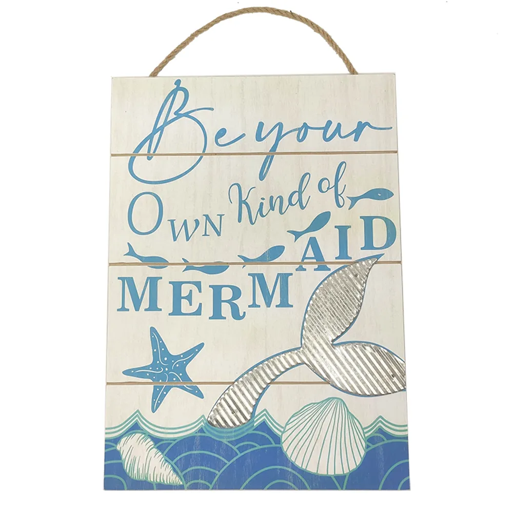 14" BE YOUR OWN MERMAID SIGN