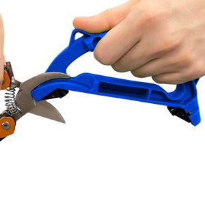 All In 1 Knife, Scissors, Garden Tool Sharpener - BLUE 2